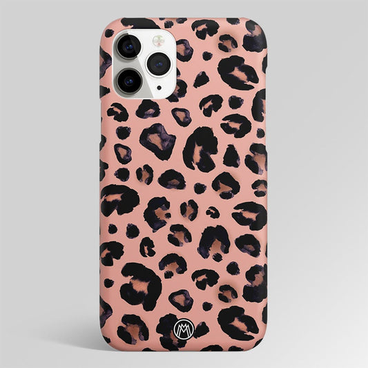 Pink Cheetah Fur Matte Case Phone Cover