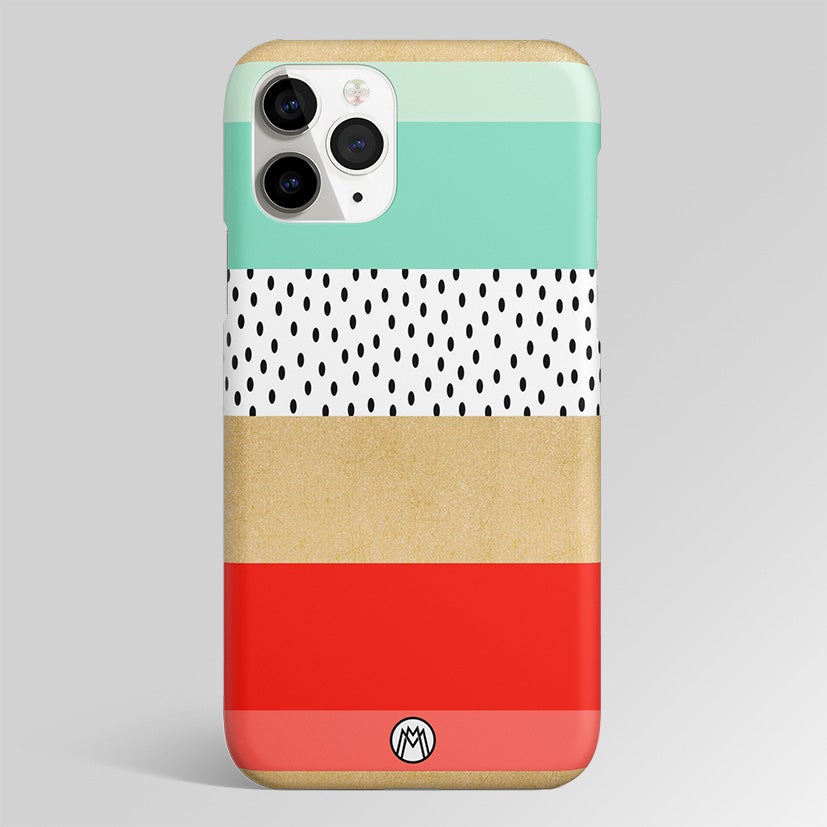 Raspberry Mint Gelato Matte Case Phone Cover