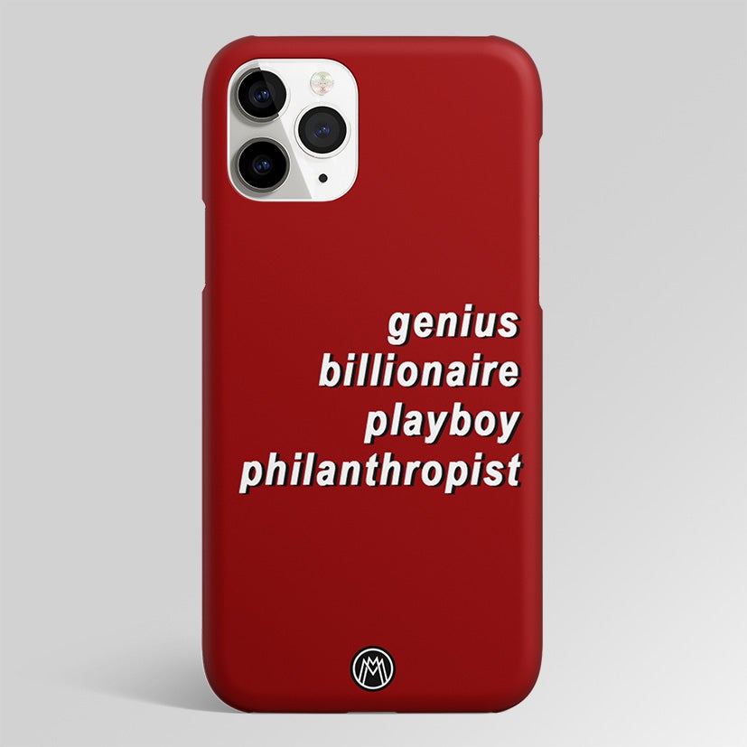 Genius Billionaire Playboy Philantrophist Matte Case Phone Cover