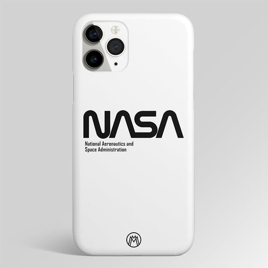 Nasa White Matte Case Phone Cover