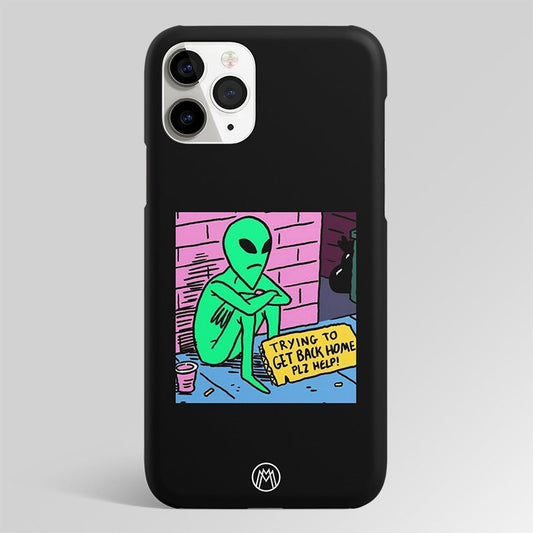 Go Home Alien Matte Case Phone Cover