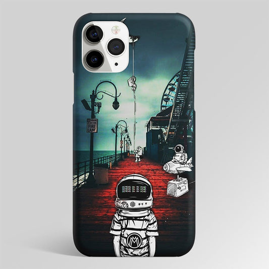 Astronaut Believer Beach Matte Case Phone Cover