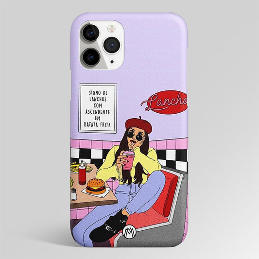 Foodie Diner Matte Case Phone Cover