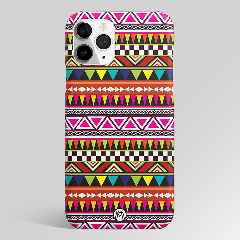 Egyptian Tribal Pattern Matte Case Phone Cover