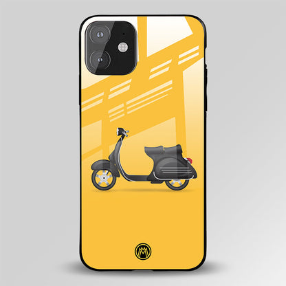 Scooter Glass Case Phone Cover