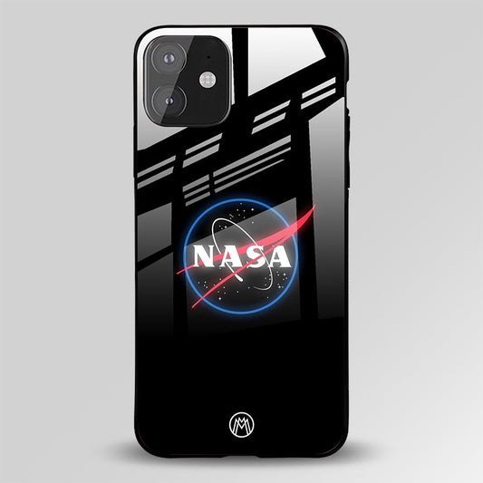 Glossy NASA Glass Case Phone Cover
