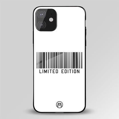 Limited Edition Minimalistic Glass Case Phone Cover
