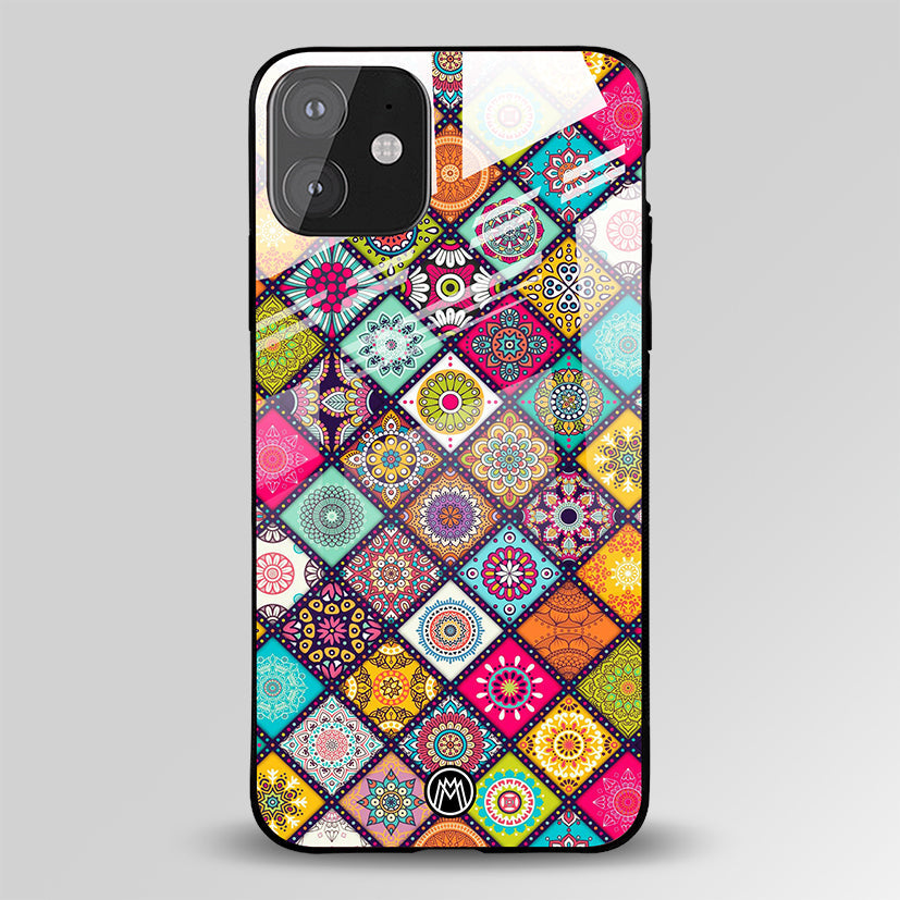 Mandala Edition Glass Case Phone Cover