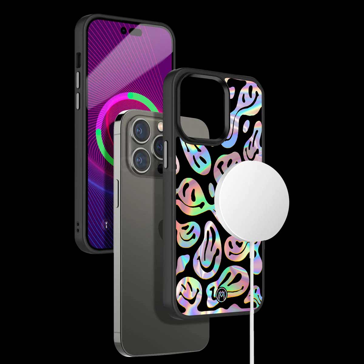 Acid Smiles Chromatic Edition Phone Cover | MagSafe Case
