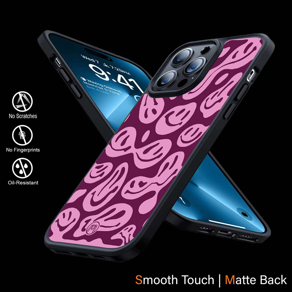 Acid Smiles Grape Edition Phone Cover | MagSafe Case