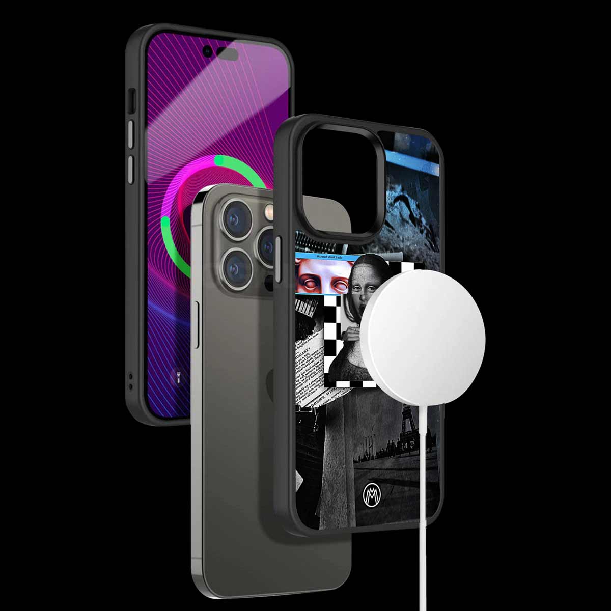 Aesthetic Mona Lisa Art Phone Cover | MagSafe Case