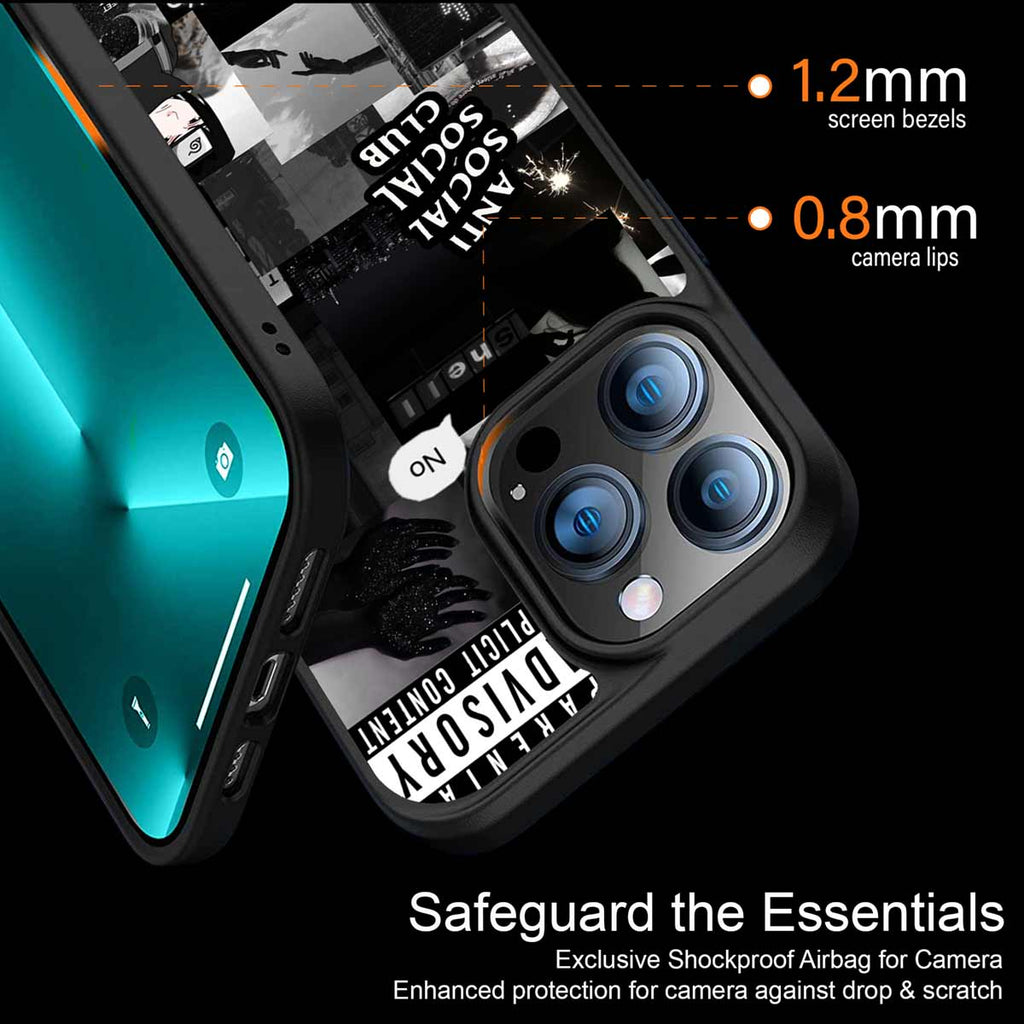 Anti Social Social Club Dark Edition Phone Cover | MagSafe Case