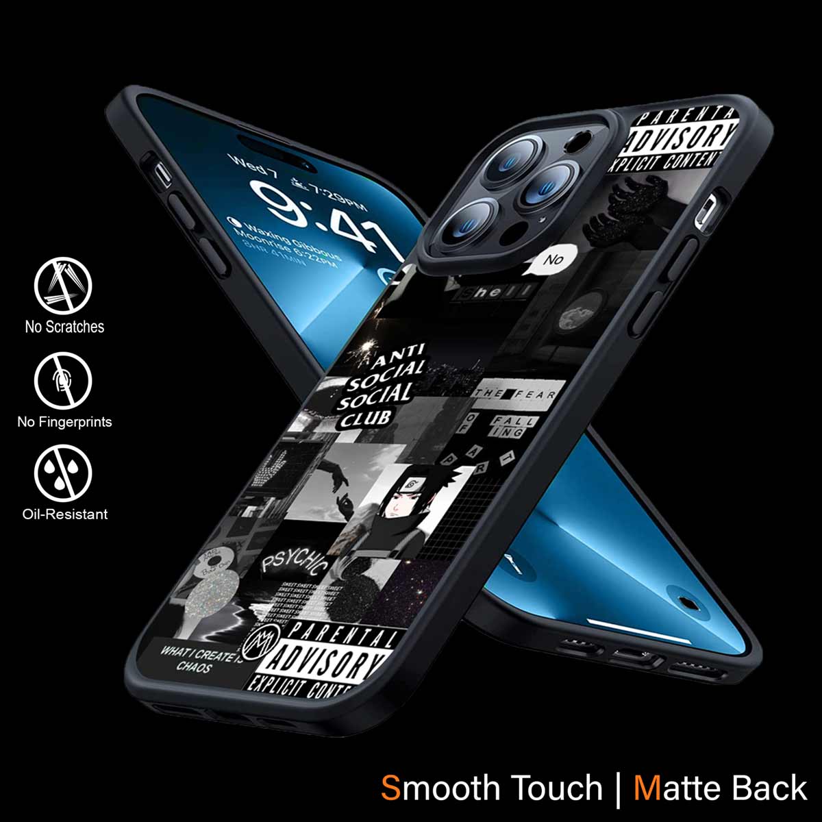 Anti Social Social Club Dark Edition Phone Cover | MagSafe Case