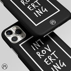 Introverting Matte Case Phone Cover