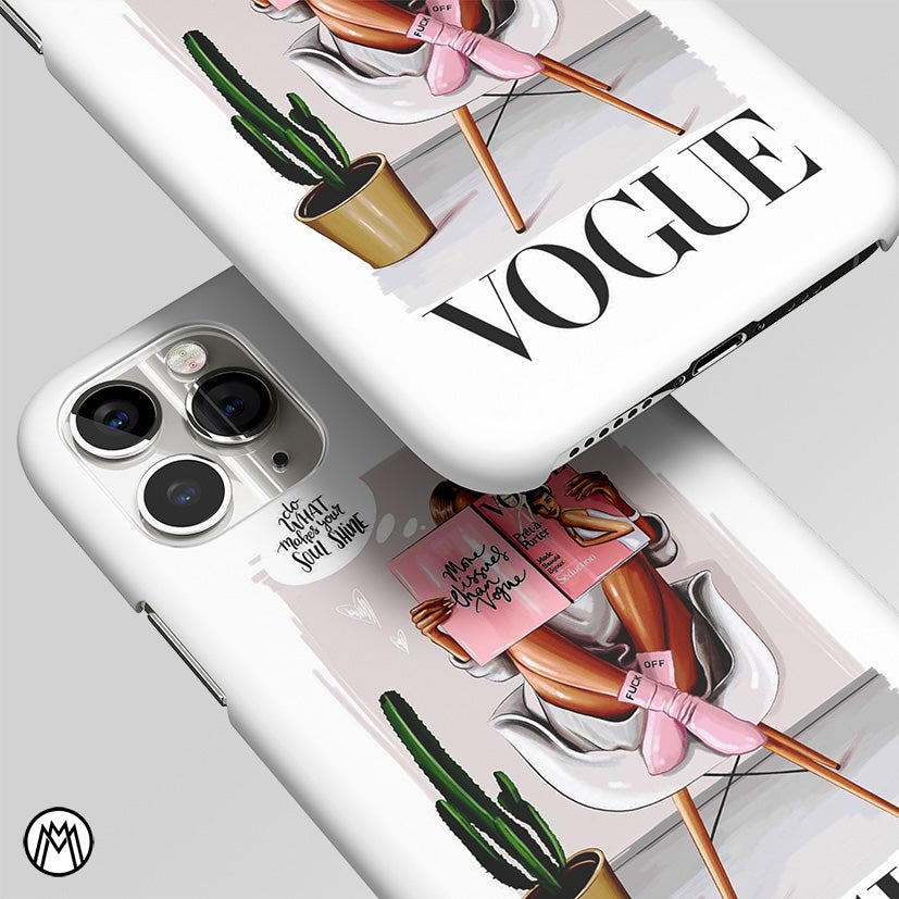 Full Glam Vogue Matte Case Phone Cover