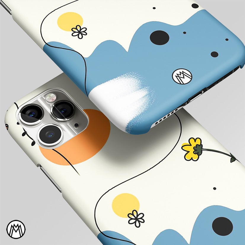 Aesthetic Pastel Forest Matte Case Phone Cover