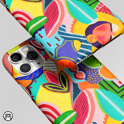 Wild Abstract Matte Case Phone Cover