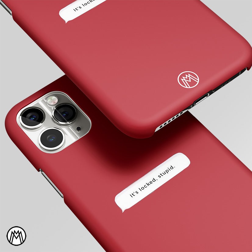 It's Locked Stupid Matte Case Phone Cover