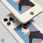 Vogue Lady Matte Case Phone Cover