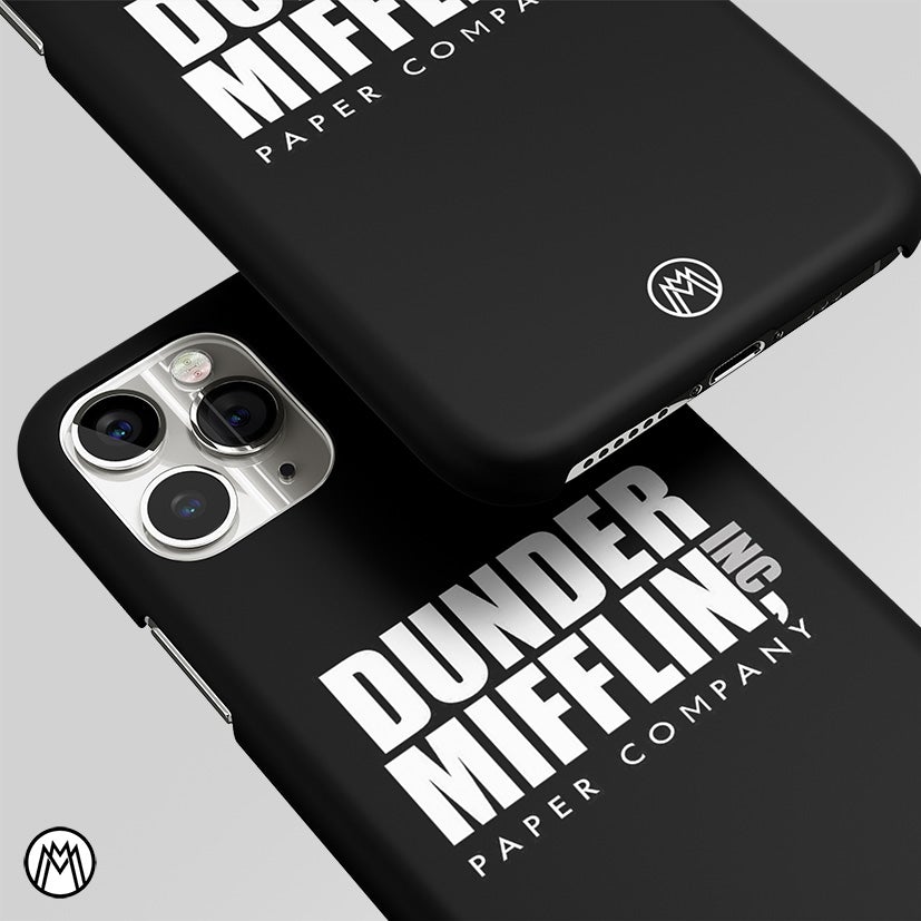 Dunder Miflin Paper Company The Office Matte Case Phone Cover