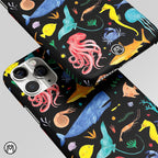 Atomic Ocean Matte Case Phone Cover