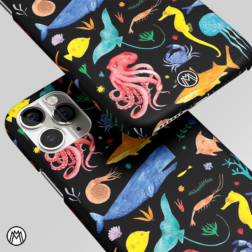 Atomic Ocean Matte Case Phone Cover