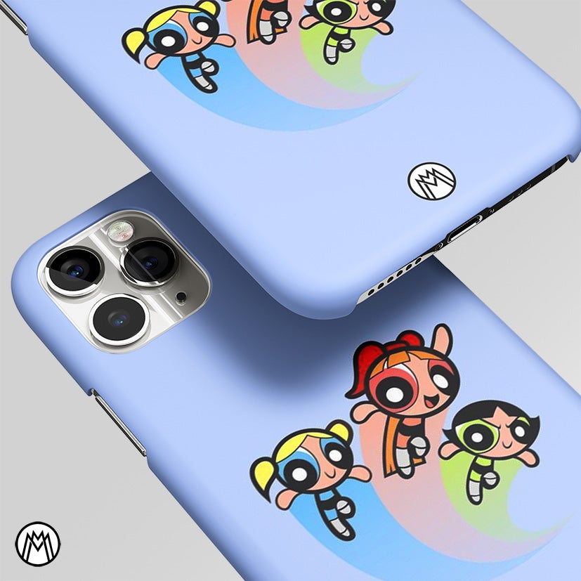 PowerPuff Girls Cartoon Matte Case Phone Cover