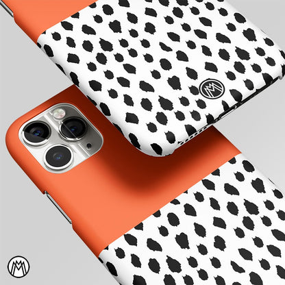 Nostalgic Tangerine Matte Case Phone Cover