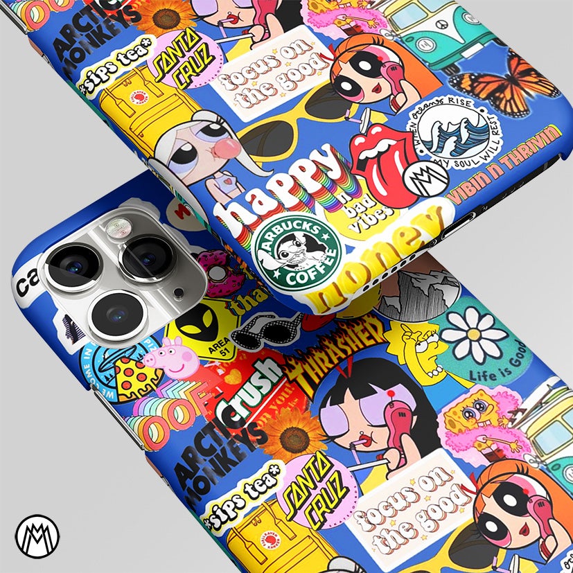 Classic Collage Aesthetic Matte Case Phone Cover