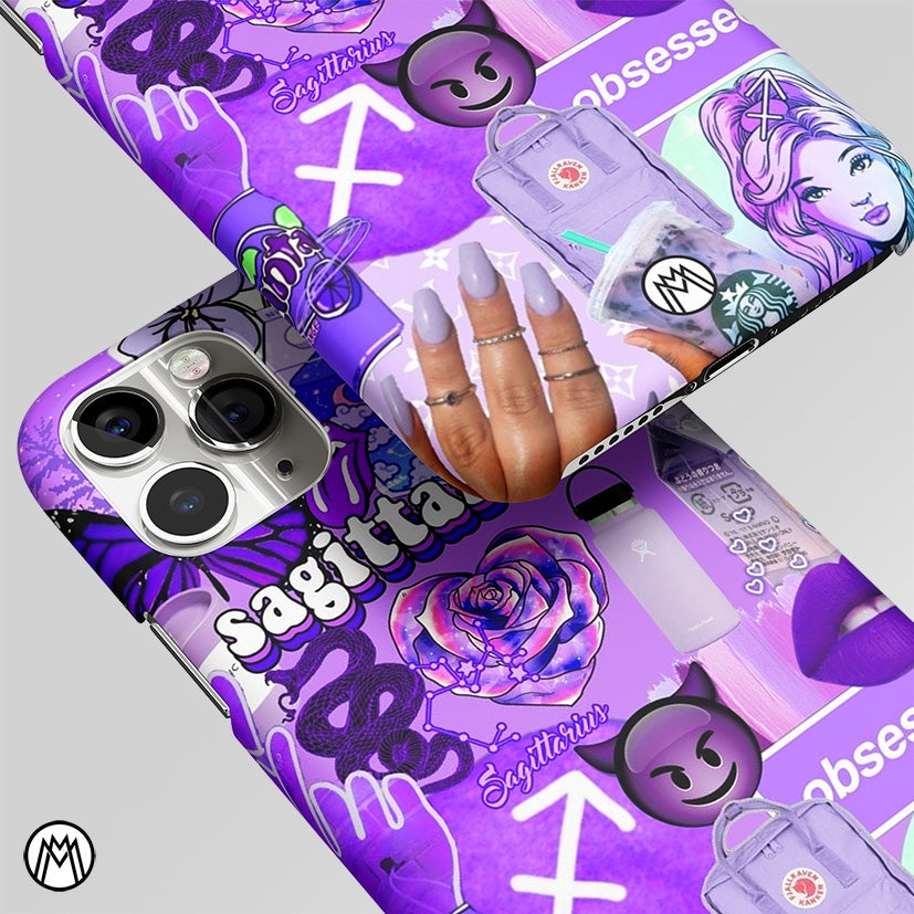 Sagittarius Aesthetic Collage Matte Case Phone Cover