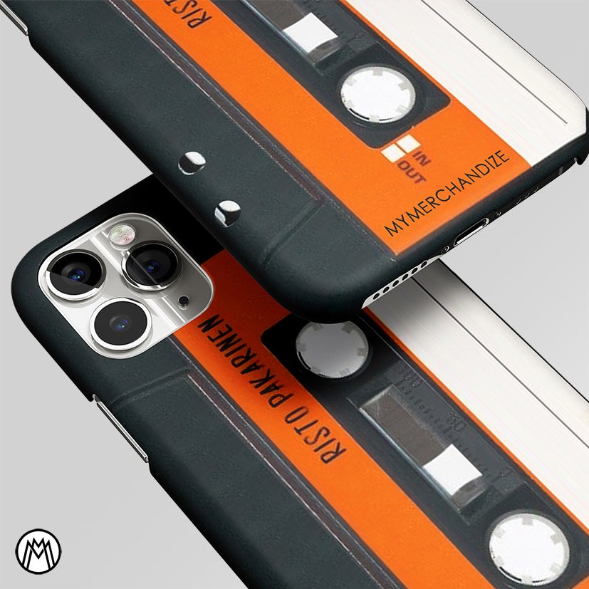 Enchanted Orange Cassette Matte Case Phone Cover