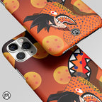Goku X Bape Matte Case Phone Cover