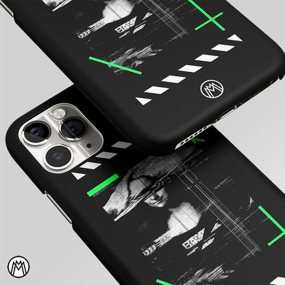 Designer Mona Lisa Black Matte Case Phone Cover