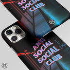 Anti Social Social Club Aesthetic Matte Case Phone Cover