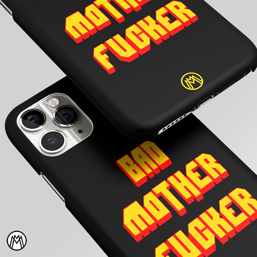 Bad Motherf*cker Movie Quote Matte Case Phone Cover