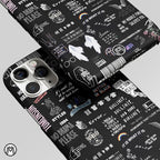 All Is Better In Black Collage Aesthetic Matte Case Phone Cover