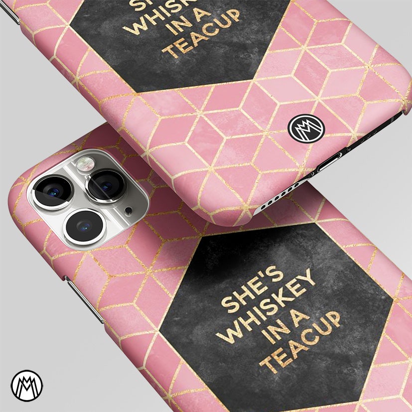 Whiskey In A Teacup Matte Case Phone Cover