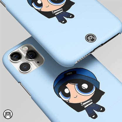 The Powerpuff Girls Blue Bubbles Matte Case Phone Cover