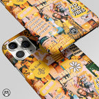 Mellow Yellow Aesthetic Collage Matte Case Phone Cover