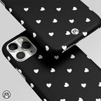 Hearty Hearts Dark Edition Matte Case Phone Cover
