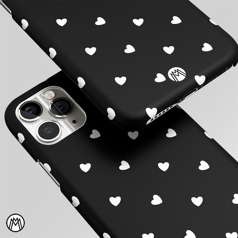 Hearty Hearts Dark Edition Matte Case Phone Cover