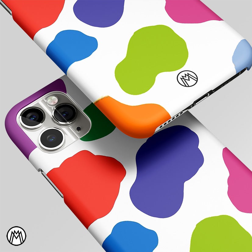 Rainbow Crush Matte Case Phone Cover