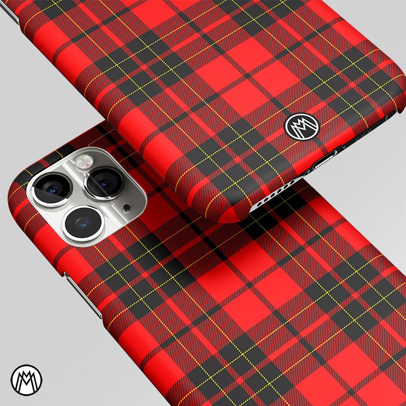 Cozy Red Sweater Matte Case Phone Cover