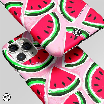 Watermelon Pattern Matte Case Phone Cover