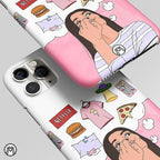 Netflix And Chill Matte Case Phone Cover