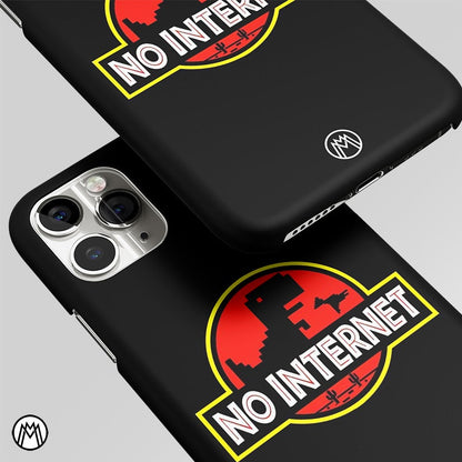 Jurassic Park Without Internet Matte Case Phone Cover