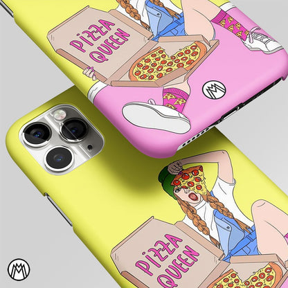 Sassy Pizza Queen Matte Case Phone Cover