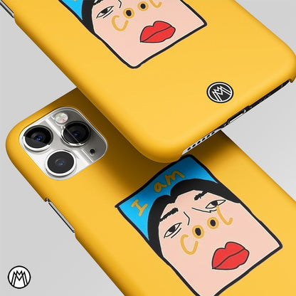 Cool Girl Matte Case Phone Cover