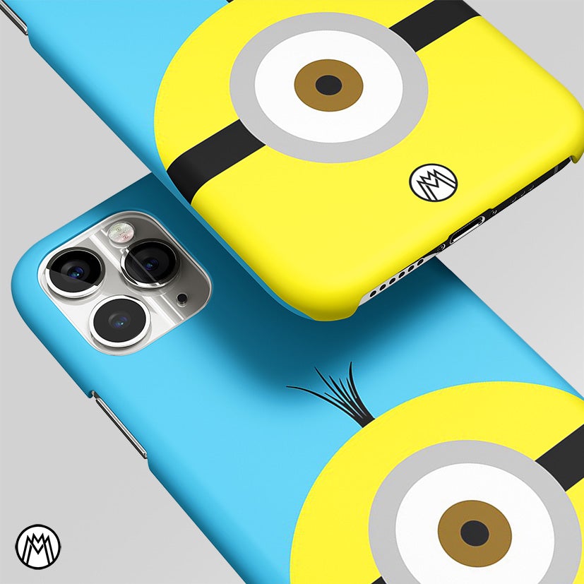 Adorable Minion Matte Case Phone Cover