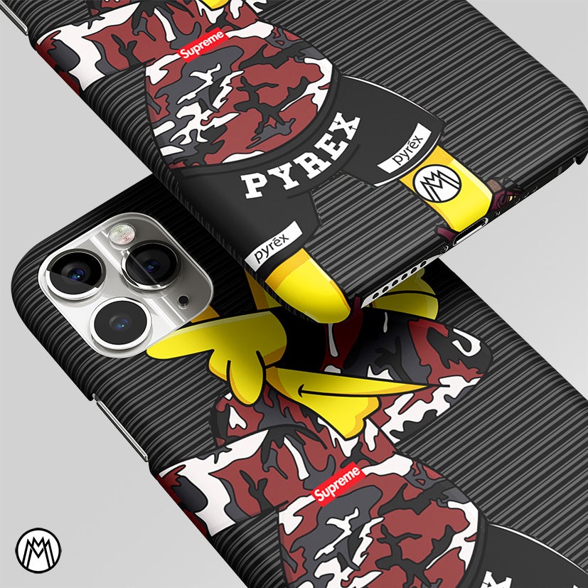 Dabbing Bart Simpson Matte Case Phone Cover